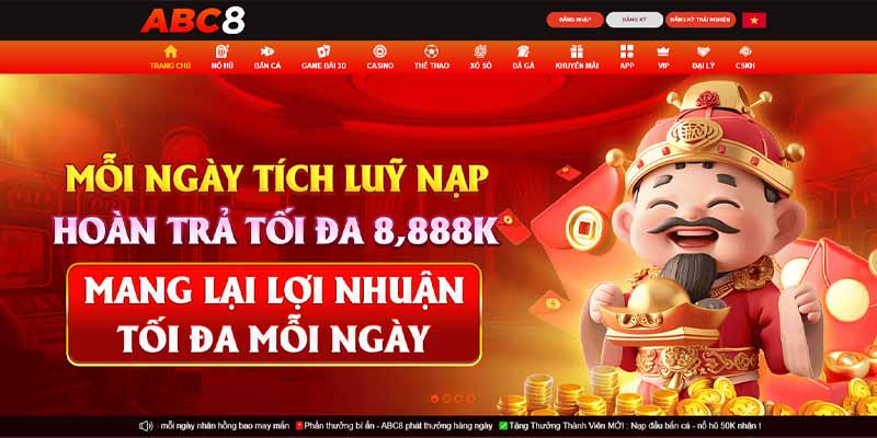 Các chương trình khuyến mãi hấp dẫn chỉ có tại trang chủ ABC8